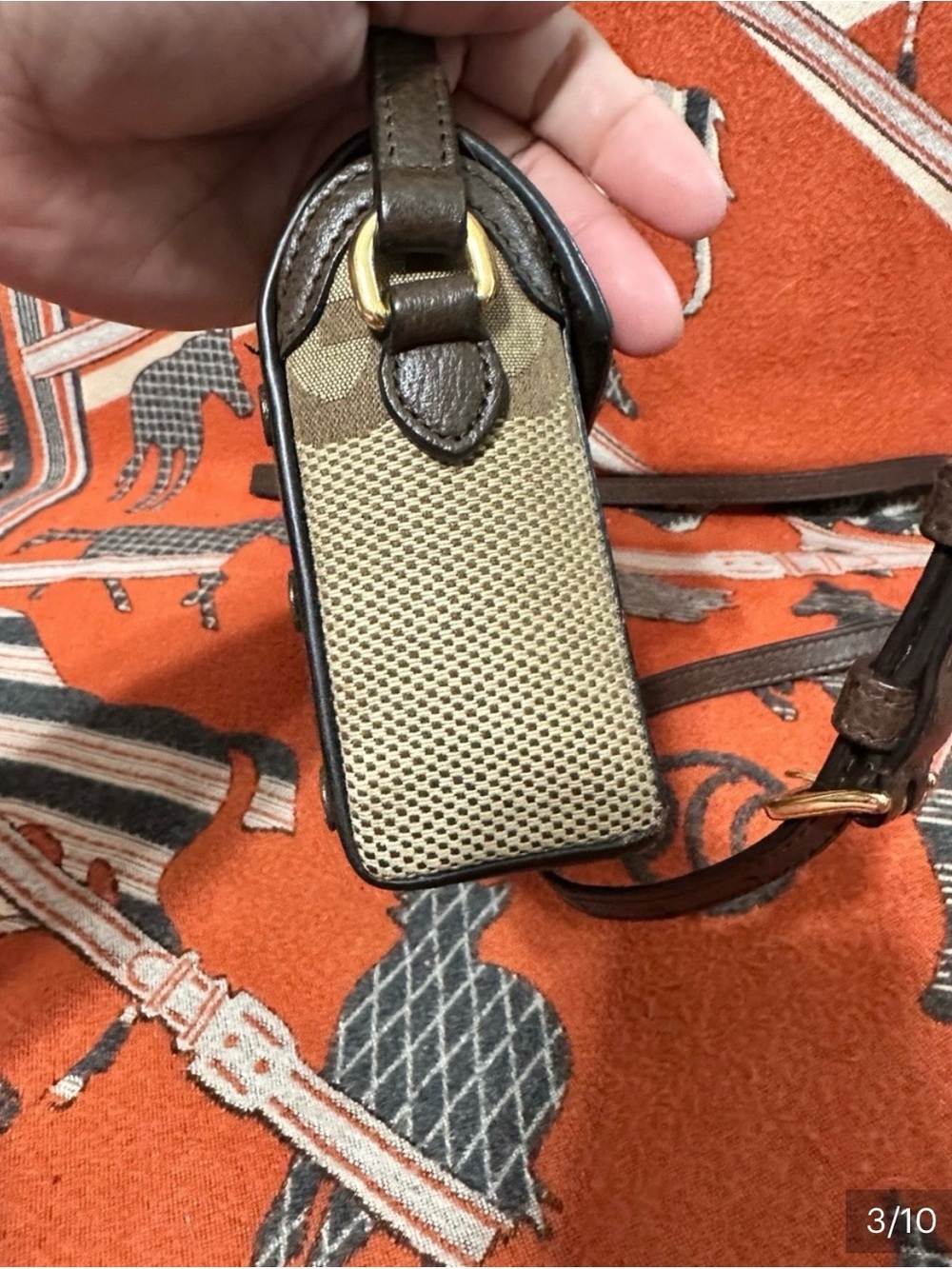 Gucci Horsebit Jumbo GG Mini Crossbody - Picture 5 of 10